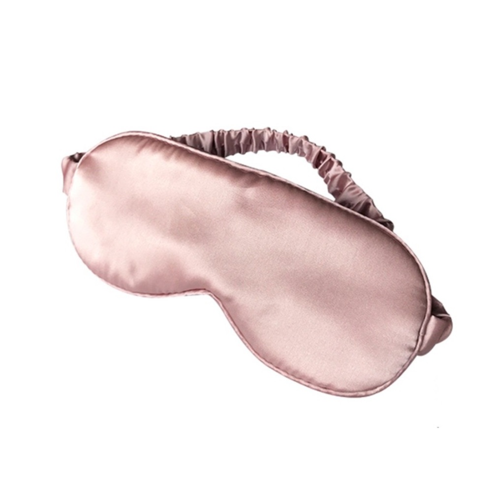 Lulu's Pink Mulberry Silk Sleep Mask